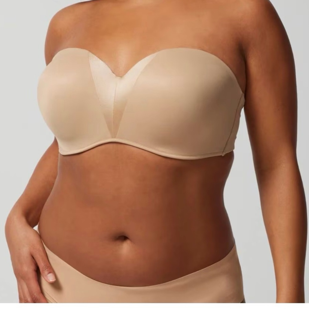 Soma Stunning Starlet Strapless Bra - Soft Tan - 40D - Picture 2 of 9